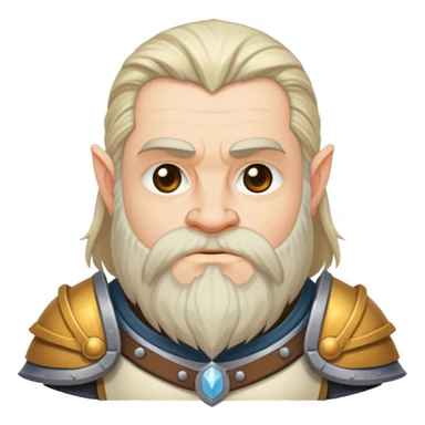 Paladin Dwarf sticker