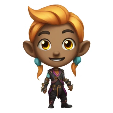 Jinx from arcane sticker