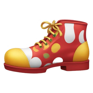 Clown shoe  sticker