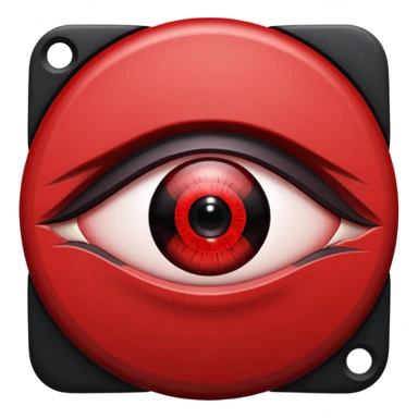 Itachi's sharing gun eye sticker