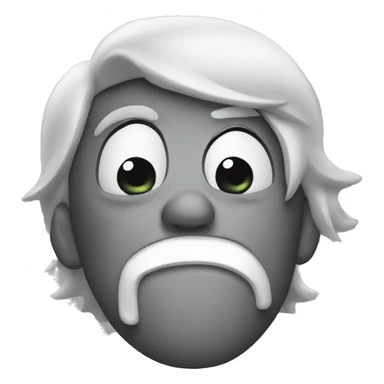 Stank face emoji sticker