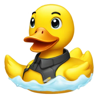 Rubber ducky software engineer sticker