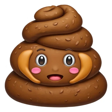 poop emoji sticker