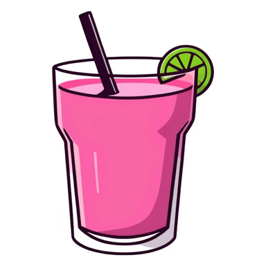 Pink drink from Starbucks  sticker