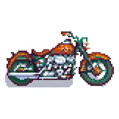 Harley-Davidson classic motorcycle sticker