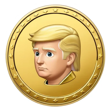 Trumpcoin sticker