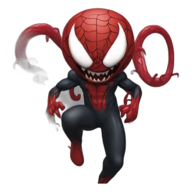 Venom X carnage sticker