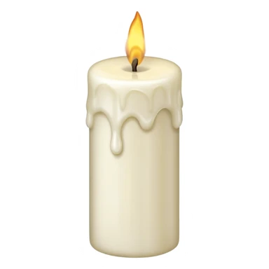 ritual candle. sticker