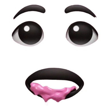 Art canvas with splattered pink glittery paint  sticker