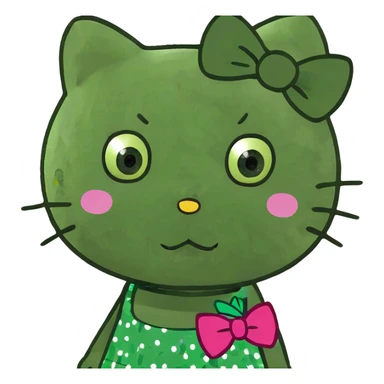hello kitty emotions sticker