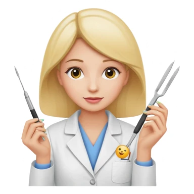 Girly Esthetician emojis sticker