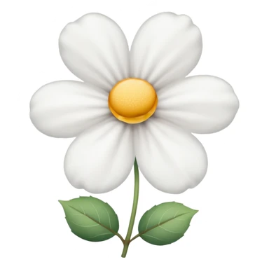 Cotton flower no fsce sticker