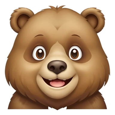 Bear with Down syndrome  sticker