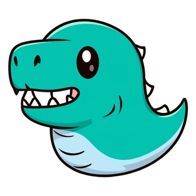 character with jaw dropped in total surprise sticker