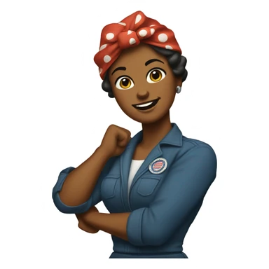 rosie the riveter sticker