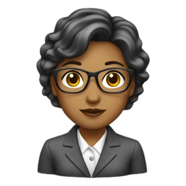 business lady sticker