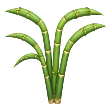 Sugarcane emoji sticker