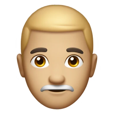 Not sure face sticker