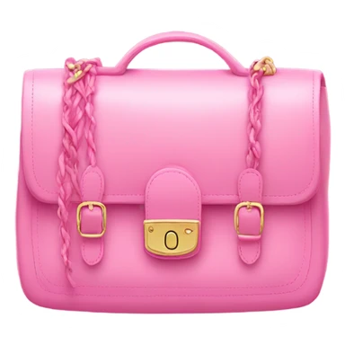 pink channel handbag sticker
