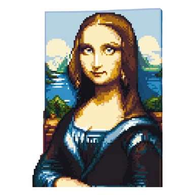 mona lisa sticker