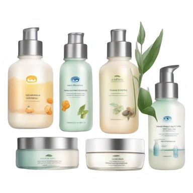 skin care Kit
 sticker