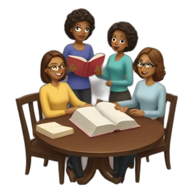book club sticker