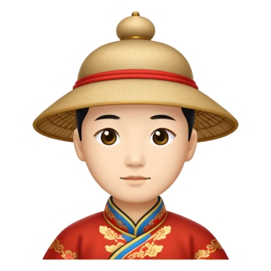 Qing Dynasty sticker