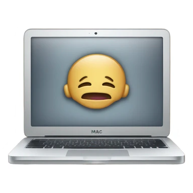 open mac book sticker