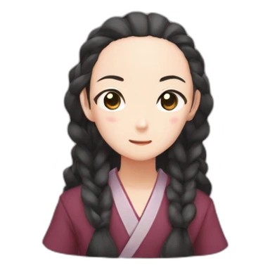 nezuko kamado sticker