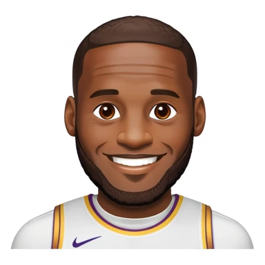 LeBron gooning sticker