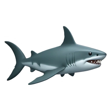 Un tiburón drip sticker