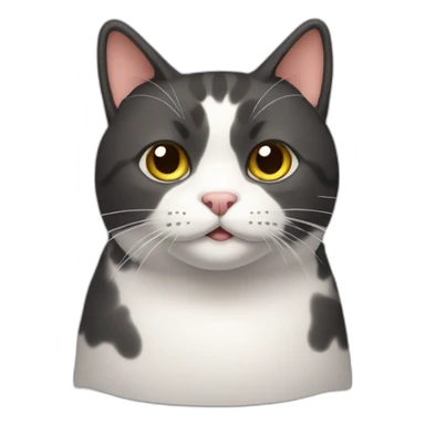 Hachiware-cat sticker