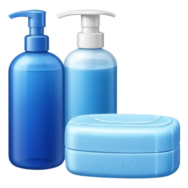 Soap and shampoo sticker