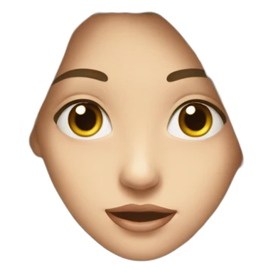 Face lovely  sticker