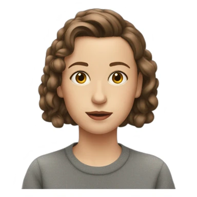 Millie Bobby beown sticker