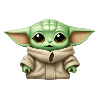 Baby Yoda cute sticker