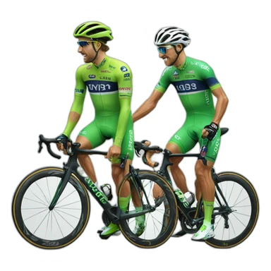 Peter Sagan and daniel oss sticker