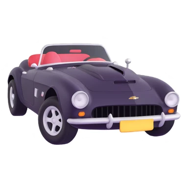 Chevrolet sports car sticker