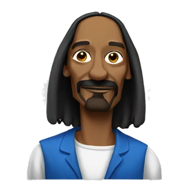Snoop Dogg with a roll join sticker