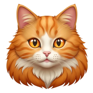 cat with star shaped eyes sticker