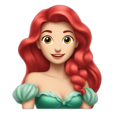 Beautyful Ariel sticker
