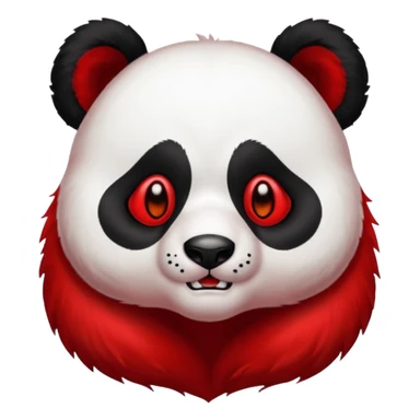 Blood panda sticker