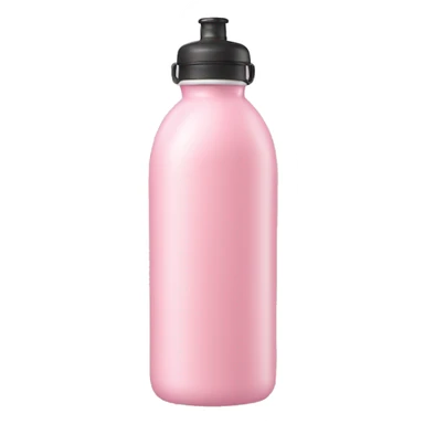 Light pink water bottle sticker
