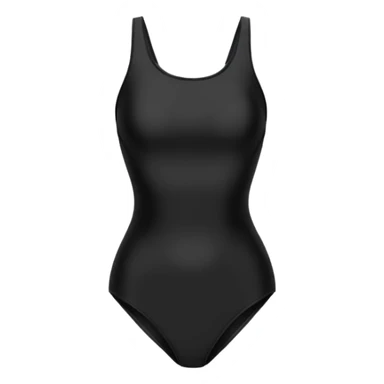 black swimsuit no human sticker