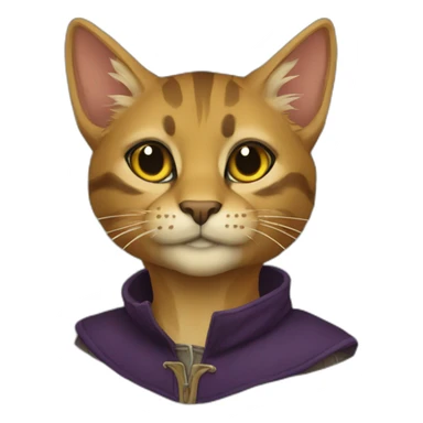 a tabaxi sticker