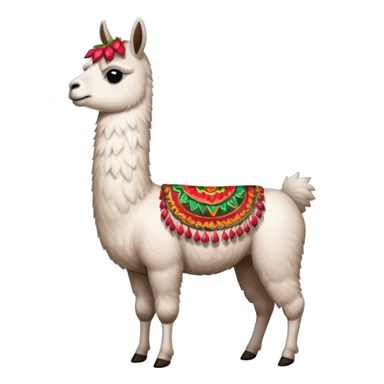 llama with toronto maple lea sticker