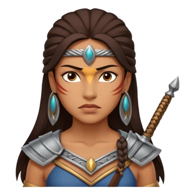 Emotionally deep, loyal to death, but needs control and can be moody. Trust is everything. loyal warrior woman amazon
more dinamic emoji  sticker