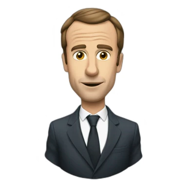 macron-qui-fume-un-joint sticker