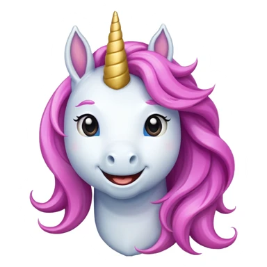 Unicorn happy sticker
