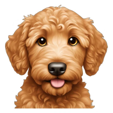 reddish-goldendoodle-puppy sticker